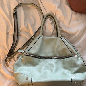 Urban Expressions Green Shoulder Bag with Slouchy Design